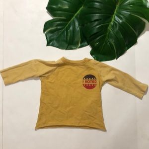 Vote Long Sleeve tee, 3T, One Jackson